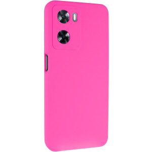 Чехол Silicone Cover Lakshmi Full Camera (AAA) для Oppo A57s / A77s – Розовый