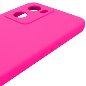 Чехол Silicone Cover Lakshmi Full Camera (AAA) для Oppo A57s / A77s – Розовый