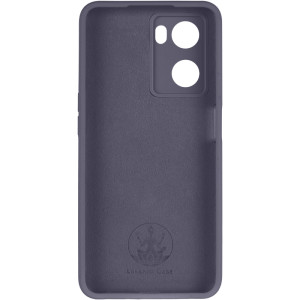 Чехол Silicone Cover Lakshmi Full Camera (AAA) для Oppo A57s / A77s – Серый