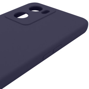 Чехол Silicone Cover Lakshmi Full Camera (AAA) для Oppo A57s / A77s – Темно-синий