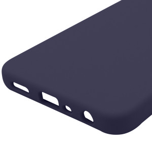 Чехол Silicone Cover Lakshmi Full Camera (AAA) для Oppo A57s / A77s – Темно-синий