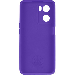 Чехол Silicone Cover Lakshmi Full Camera (AAA) для Oppo A57s / A77s – Фиолетовый