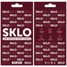 Защитное стекло SKLO 3D (full glue) для Oppo A57s / A77 / A77s – Черный