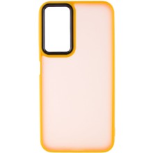 Чехол TPU+PC Lyon Frosted для Oppo A57s / A77s – Orange