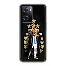 Чехлы для Oppo a57s (Leo чемпион) (AlphaPrint) (Месси Король)
