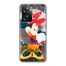 Чохол Disney Mouse Oppo a57s (PREMIUMPrint) – Minni з бантіком