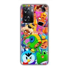 Чехол для Oppo a57s Бравл Старс (VPrint)