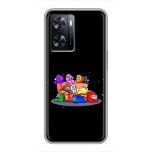 Чехол Амонг Ас для Oppo a57s (AlphaPrint) (Амонг-ас)