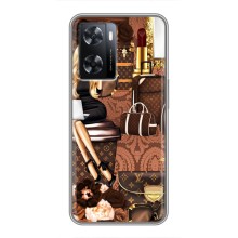 Чехол Стиль Louis Vuitton на Oppo a57s (Мода Луи Виттон)