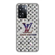 Чехол Стиль Louis Vuitton на Oppo a57s (Яркий LV)