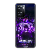 Чехол с дизайном Венздей 2 на Oppo a57s