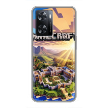 Чохол з картинками Майнкрафт для OPPO а57с – Minecraft