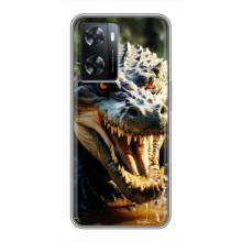 Чохол з картинкою 'Хижаки' для Oppo a57s – Крокодил