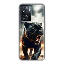 Чохол з картинкою 'Хижаки' для Oppo a57s – Пантера