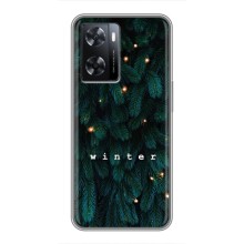 Новорічні, Святкові Чохли для Oppo a57s - 2024 год – Winter