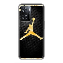 Силиконовый Чехол Nike Air Jordan на Оппо a57s – Джордан 23