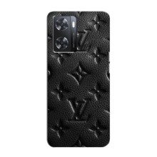 Текстурный Чехол Louis Vuitton для Оппо a57s – Черный ЛВ