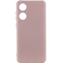 Чехол Silicone Cover Lakshmi Full Camera (A) для Oppo A58 4G – Розовый