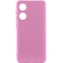 Чехол Silicone Cover Lakshmi Full Camera (A) для Oppo A58 4G – Розовый