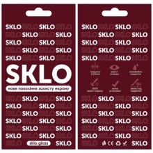 Защитное стекло SKLO 3D (full glue) для Oppo A58 4G – Черный