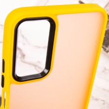 Чехол TPU+PC Lyon Frosted для Oppo A58 4G – Оранжевый
