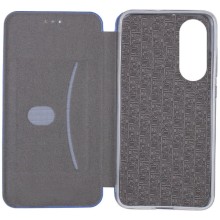 Кожаный чехол-книжка Classy для Oppo A58 4G – Синий
