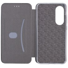Кожаный чехол-книжка Classy для Oppo A58 4G – Темно-синий