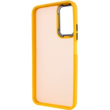 Чехол TPU+PC Lyon Frosted для Oppo A58 4G – Оранжевый