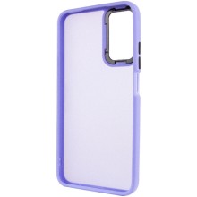 Чехол TPU+PC Lyon Frosted для Oppo A58 4G – Фиолетовый