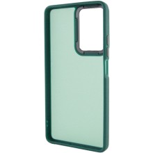 Чехол TPU+PC Lyon Frosted для Oppo A58 4G – Зеленый