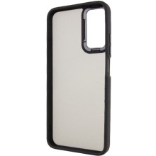 Чехол TPU+PC Lyon Frosted для Oppo A58 4G – Черный