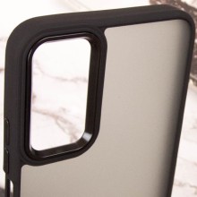 Чехол TPU+PC Lyon Frosted для Oppo A58 4G – Черный