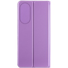 Кожаный чехол-книжка GETMAN Elegant (PU) для Oppo A58 4G – Сиреневый