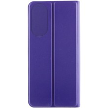 Кожаный чехол-книжка GETMAN Elegant (PU) для Oppo A58 4G – Фиолетовый