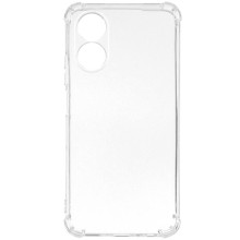 TPU чехол GETMAN Ease logo усиленные углы Full Camera для Oppo A58 4G – Прозрачный