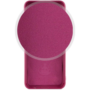 Чехол Silicone Cover Lakshmi Full Camera (A) для Oppo A58 4G – Бордовый
