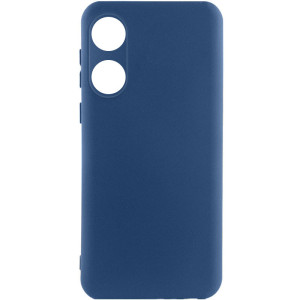 Чехол Silicone Cover Lakshmi Full Camera (A) для Oppo A58 4G (Синий)