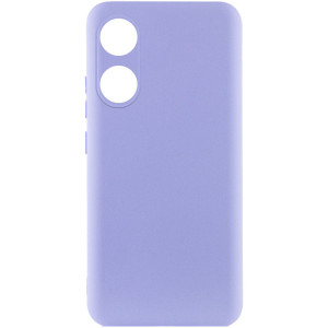 Чехол Silicone Cover Lakshmi Full Camera (AAA) для Oppo A58 4G – Сиреневый