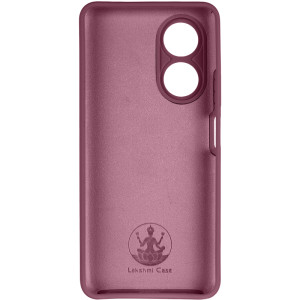 Чехол Silicone Cover Lakshmi Full Camera (AAA) для Oppo A58 4G – Бордовый