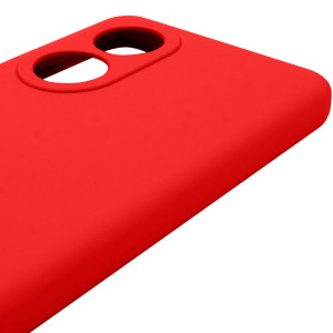 Чехол Silicone Cover Lakshmi Full Camera (AAA) для Oppo A58 4G – Красный