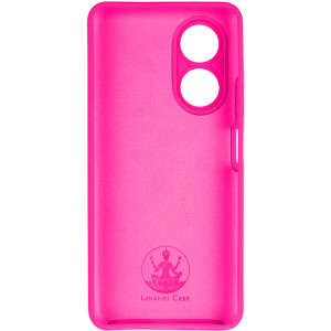 Чехол Silicone Cover Lakshmi Full Camera (AAA) для Oppo A58 4G – Розовый