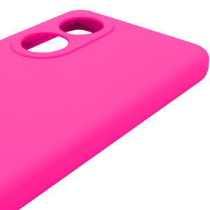 Чехол Silicone Cover Lakshmi Full Camera (AAA) для Oppo A58 4G – Розовый