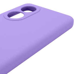 Чехол Silicone Cover Lakshmi Full Camera (AAA) для Oppo A58 4G – Сиреневый