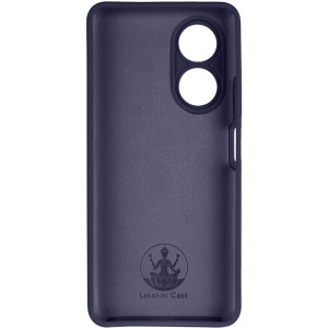 Чехол Silicone Cover Lakshmi Full Camera (AAA) для Oppo A58 4G – Темно-синий