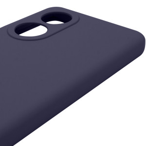 Чехол Silicone Cover Lakshmi Full Camera (AAA) для Oppo A58 4G – Темно-синий