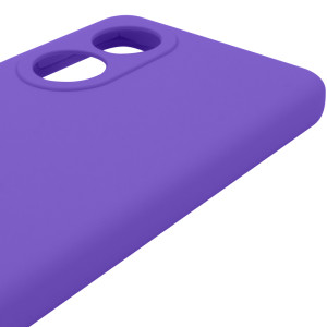 Чехол Silicone Cover Lakshmi Full Camera (AAA) для Oppo A58 4G – Фиолетовый