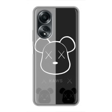 Чехлы для OPPO A58 (4G) - Bearbrick Louis Vuitton (PREMIUMPrint) (БеарБрик глаза)