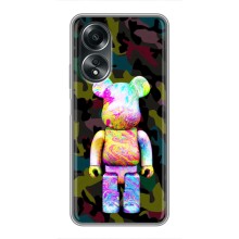 Чехлы для OPPO A58 (4G) - Bearbrick Louis Vuitton (PREMIUMPrint) (Яркий Bearbrick)