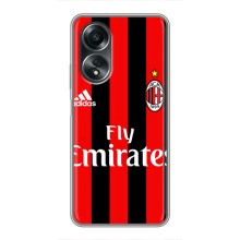 Чехлы для OPPO A58 (4G) (VPrint) - Футбольные клубы (Milan)