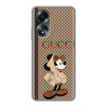Чехлы ГУЧЧИ для Оппо А58 (AlphaPrint) (Mickey GUCCI)
